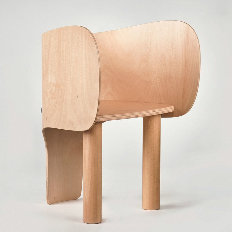 Modern children's chair (made of beech)