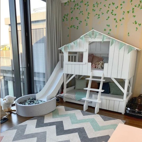 Mathy by Bols Hochbett / Baumhaus mit Rutsche