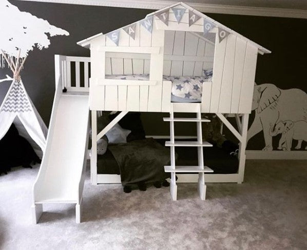 Mathy by Bols Hochbett / Baumhaus mit Rutsche