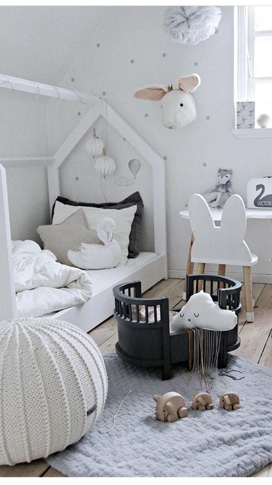 Lit maison LENJA en différentes couleurs