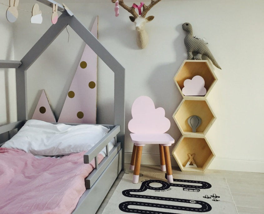 Lit maison LENJA en différentes couleurs