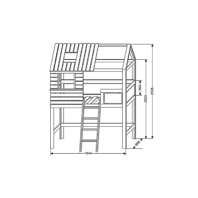 Bunk Bed / Play House HIDEOUT