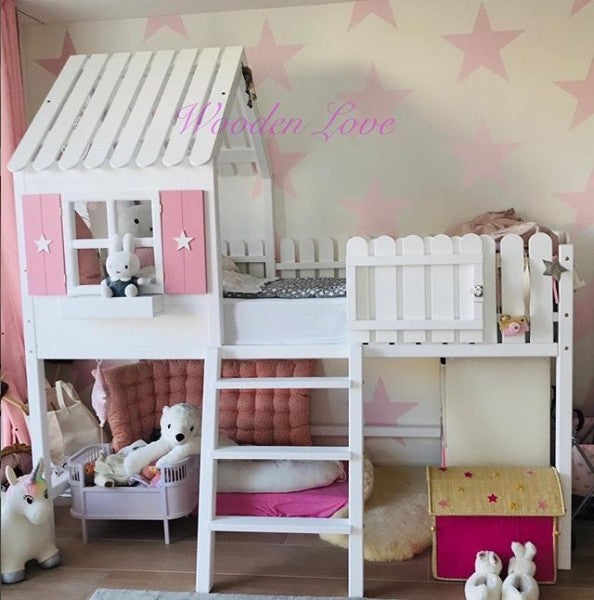 Loft Bed Cot Tree house LUNA
