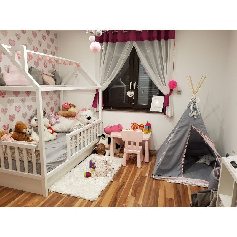 Lit bébé Adventure PLUS (version avec tiroir pour matelas supplémentaire)