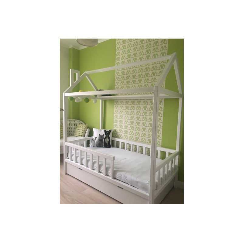 Lit bébé Adventure PLUS (version avec tiroir pour matelas supplémentaire)