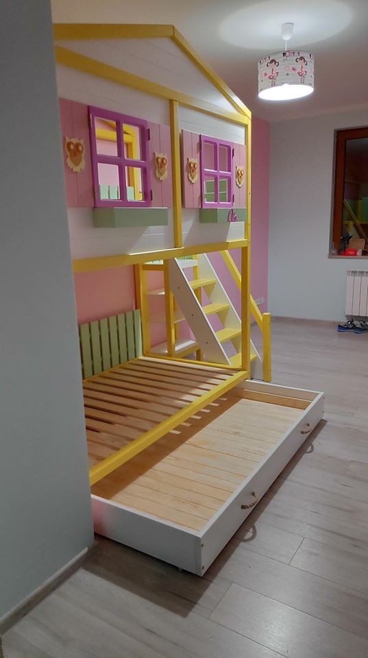 Maison Lit Cabane dans les arbres Lits superposés Cottage LYKKE