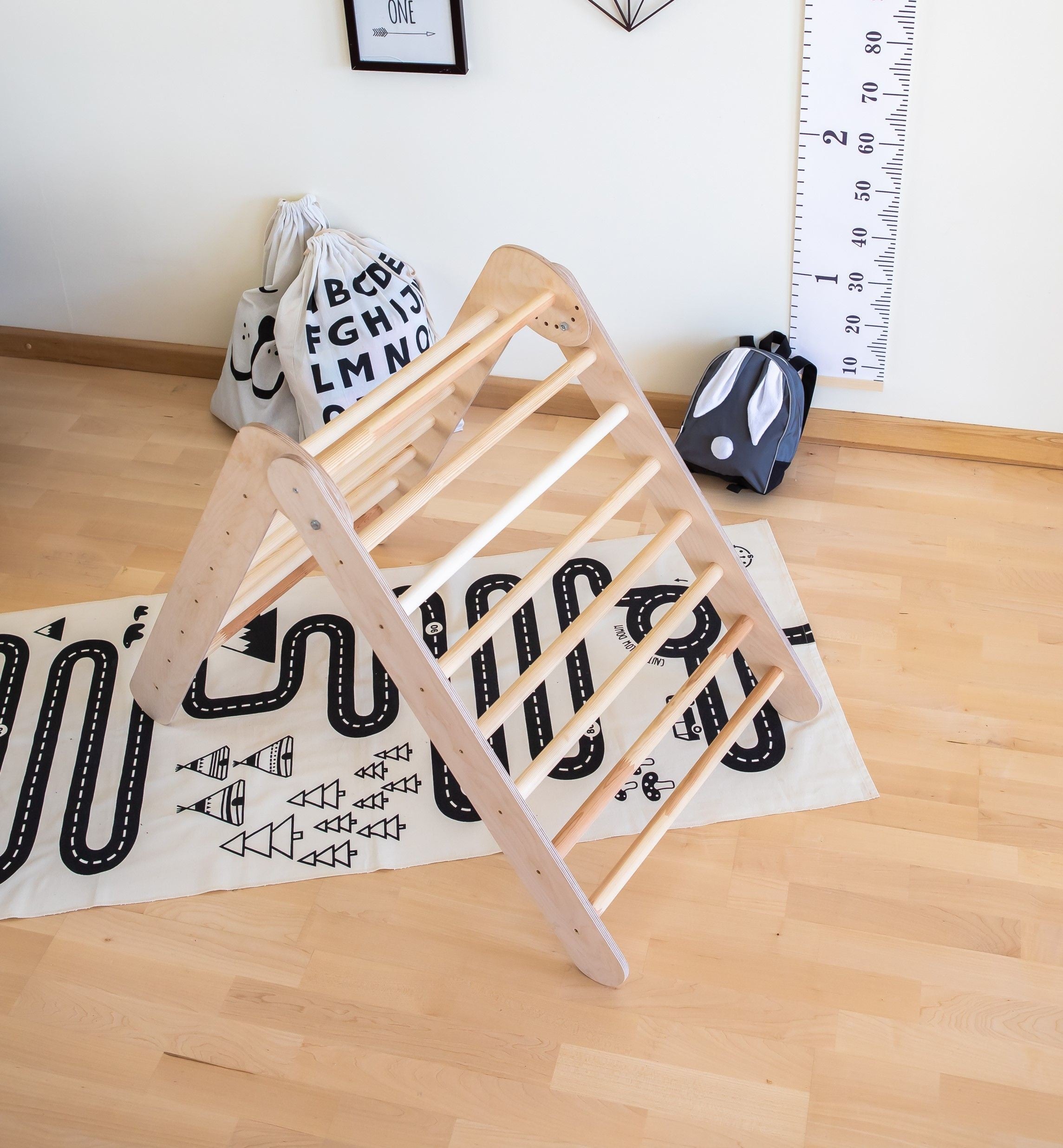 Zusammenklappbares Dreieck mit Rutschbrett