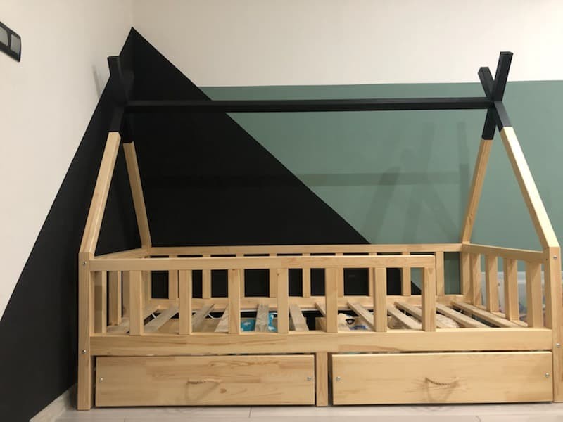 TIPI Bett - SOL (mit Schublade)