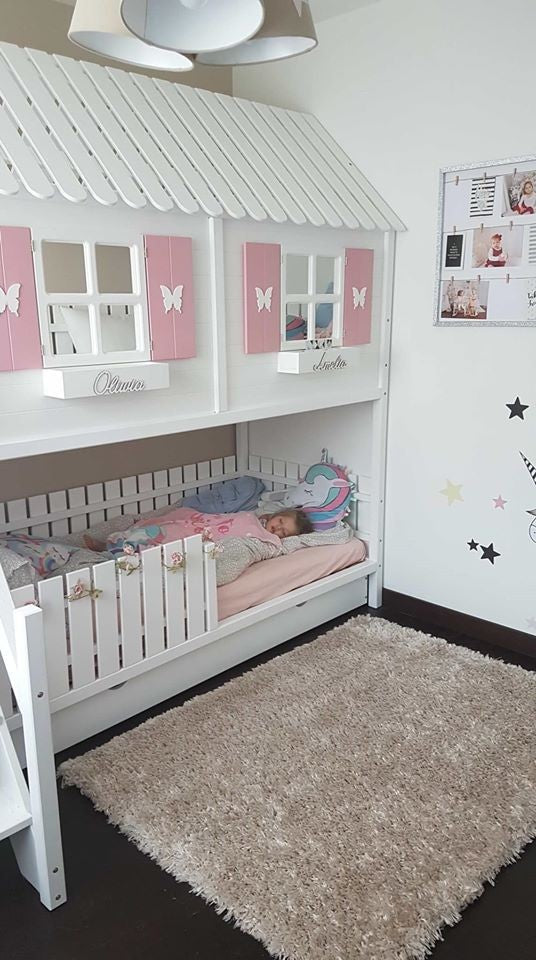 Maison Lit Cabane dans les arbres Lit Superposé Gîte FILOU