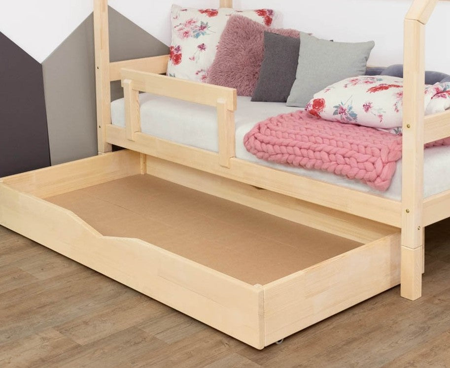 House bed  LUCKY with protection rails