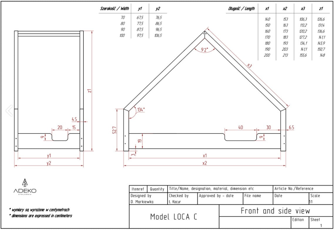 House Bed LOCA Model C