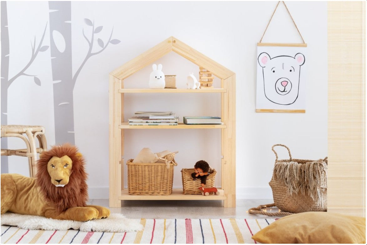 Barn hylla husformad