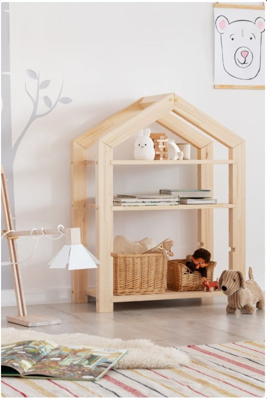 Children's shelf house-shaped