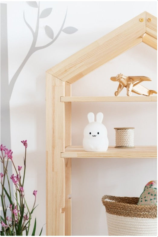 Children's shelf house-shaped