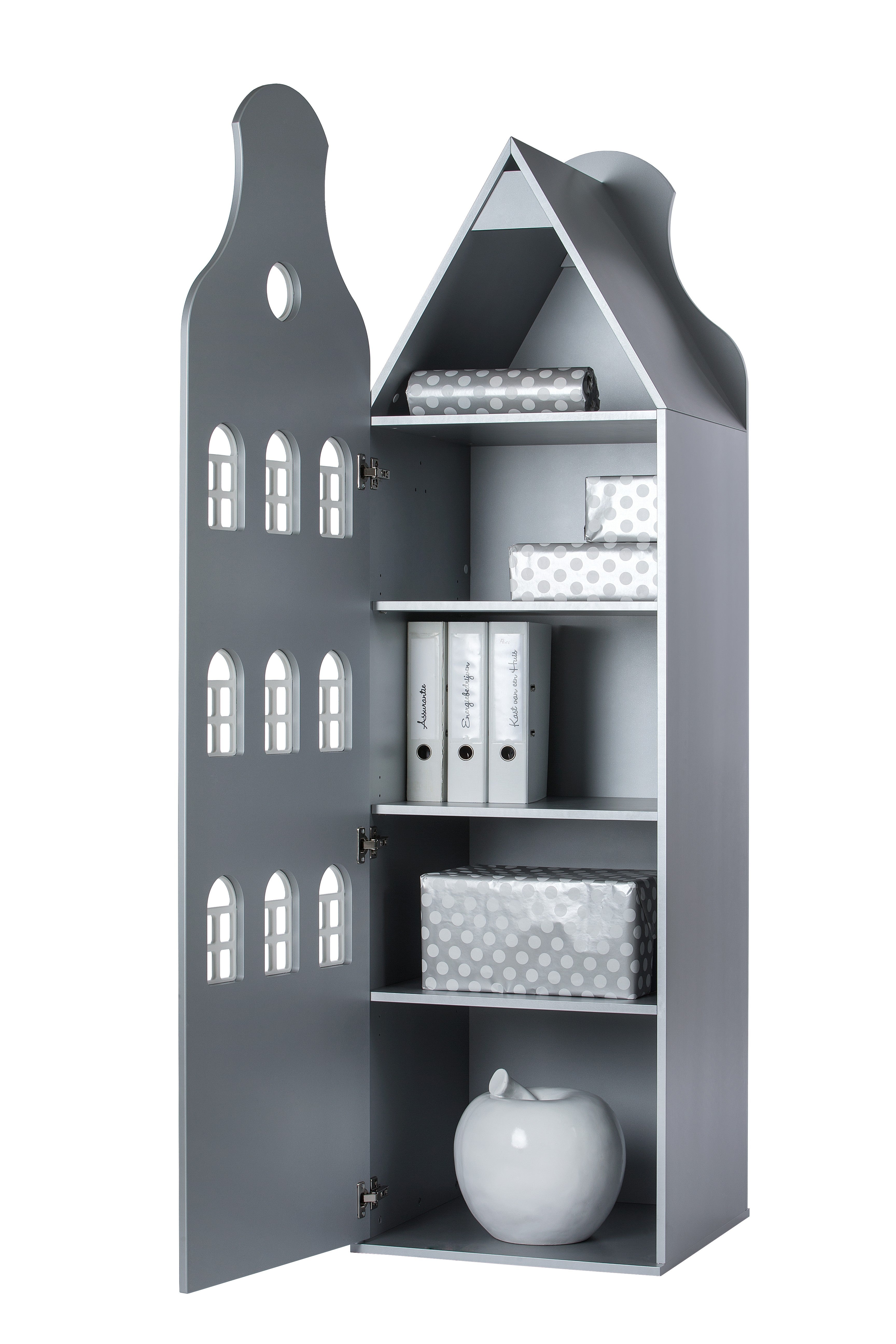 Armoire avec pignon à col - Kast van een Huis