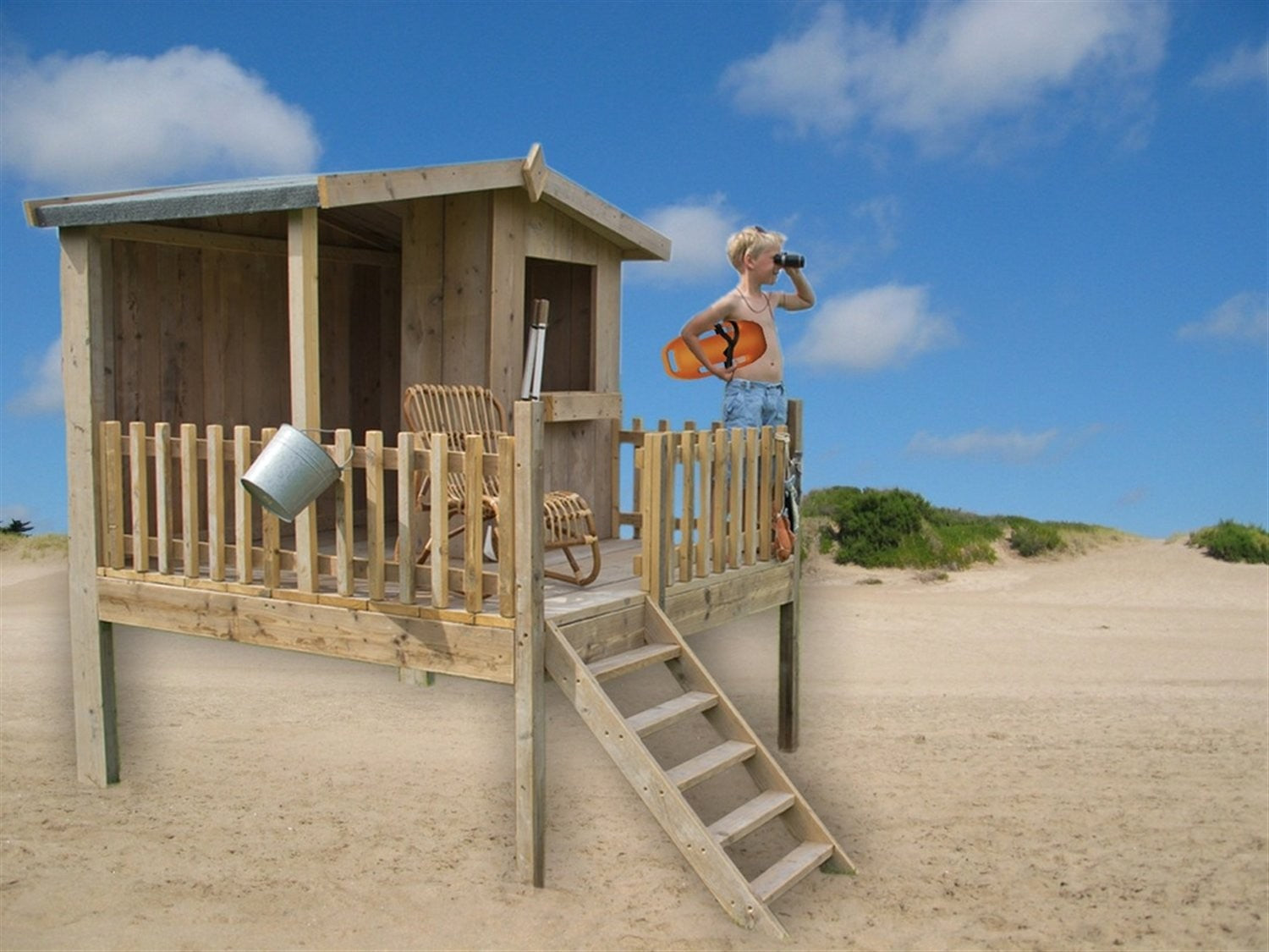 Point de contrôle Playhous pour le jardin