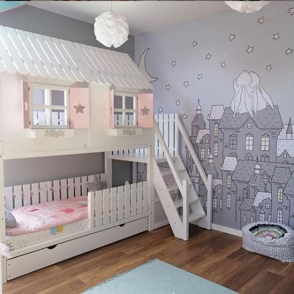 Maison Lit Cabane dans les arbres Lit Superposé Gîte FILOU