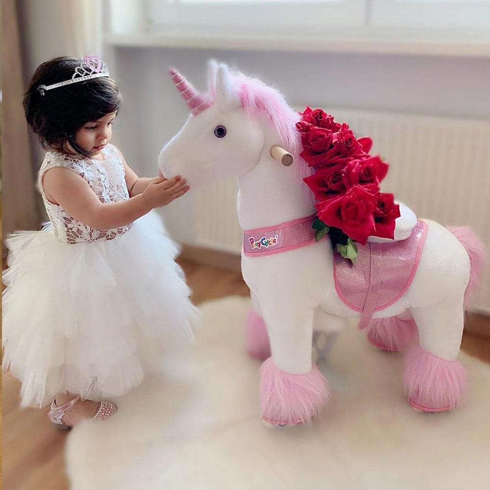 Ponycycle Pink Unicorn  MELODY - small