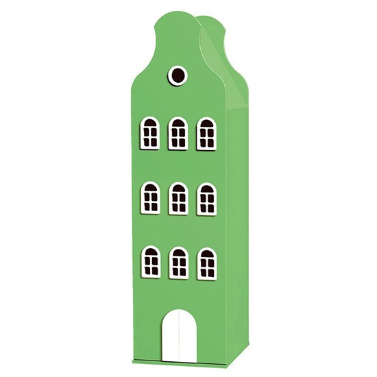 Armoire avec pignon en cloche - Kast van een Huis