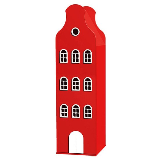 Armoire avec pignon en cloche - Kast van een Huis