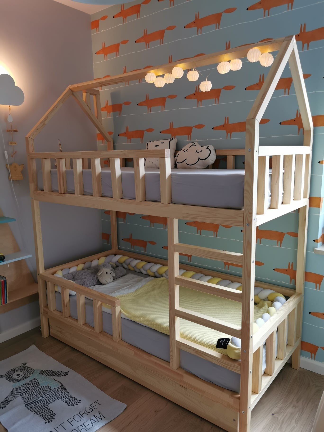 Arthur bunk bed - front entrance