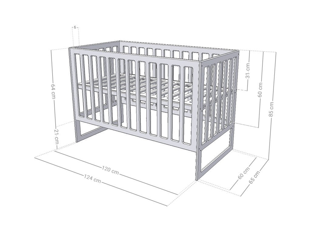 Couche de lit bébé