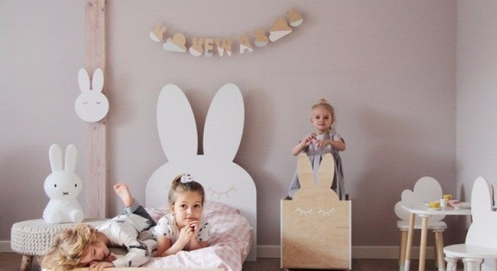 Gullig kaninsäng barnsäng BUNNY BED