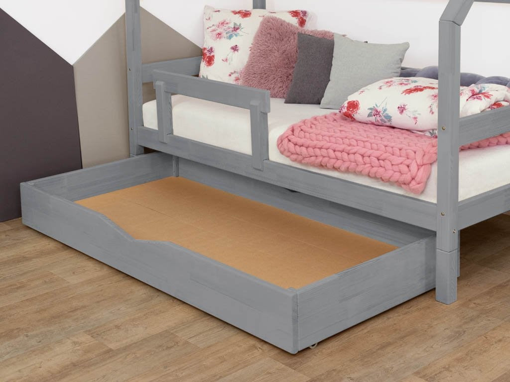 House bed  LUCKY with protection rails