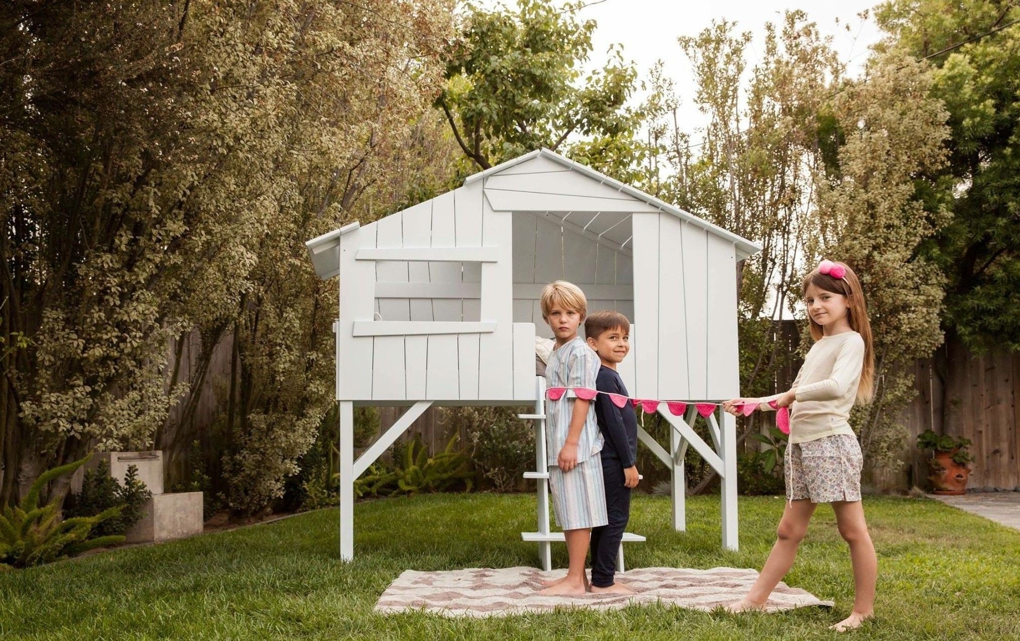 Mathy by Bols TREEHOUSE Hausbett Baumhaus Loftbett Hütte