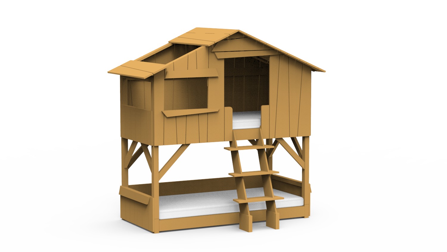 Mathy by Bols Hussäng Treehouse Våningssäng Koja Lekhus