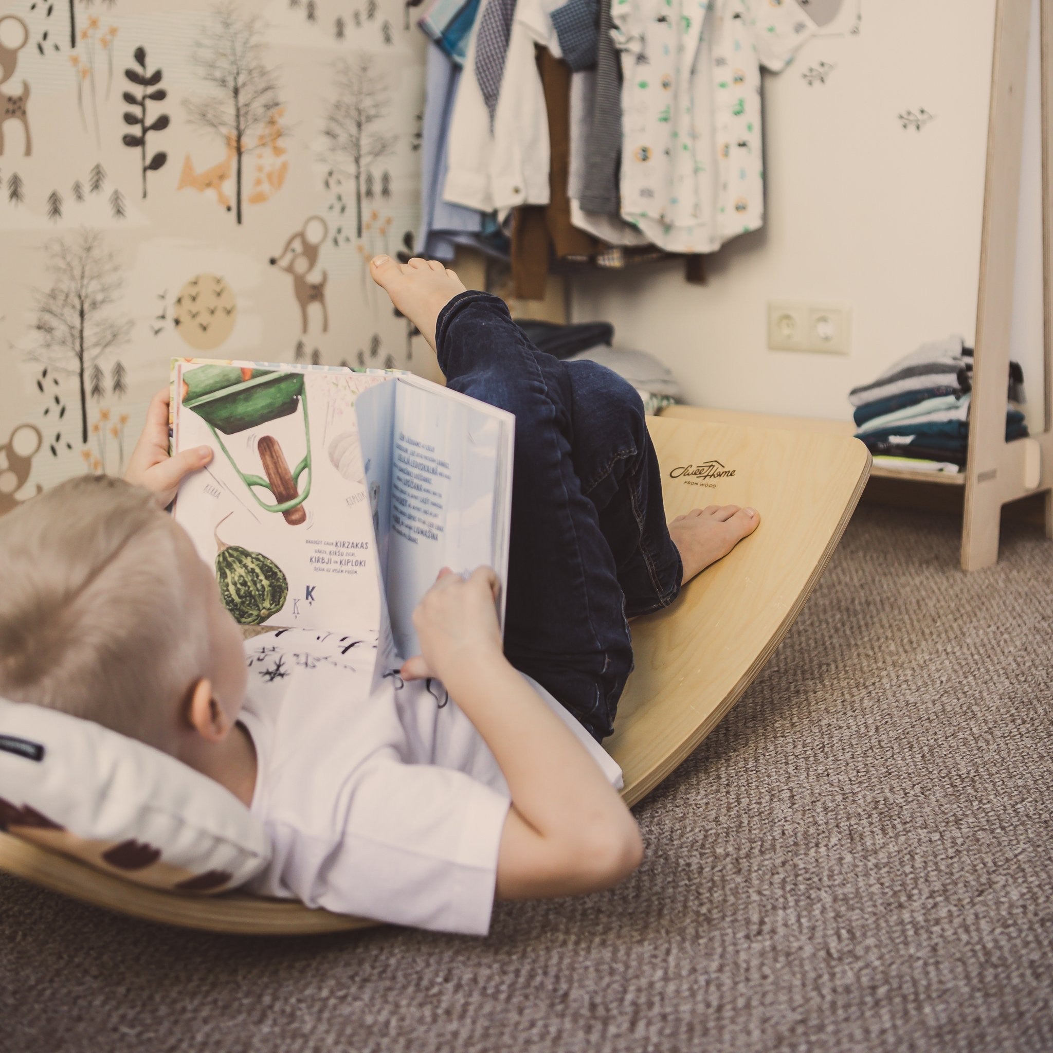 Planche d'équilibre Bois Doux