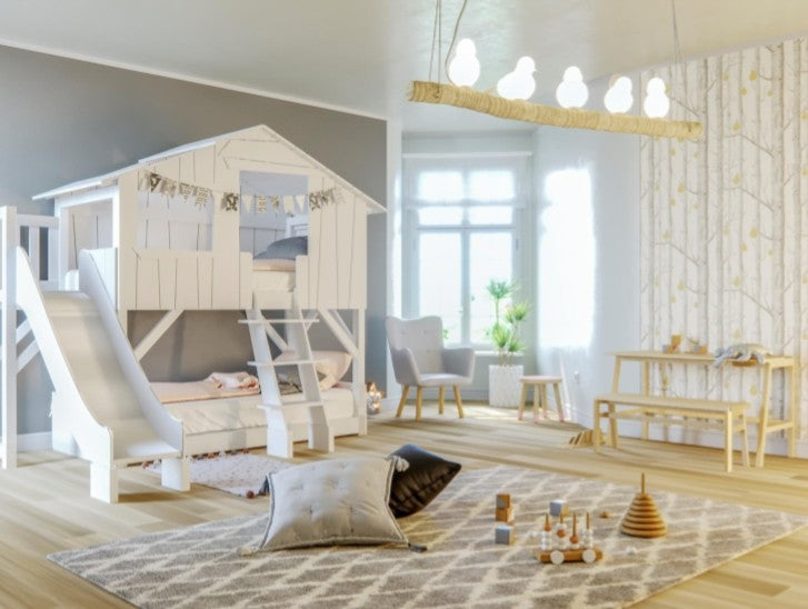 Mathy by Bols Hochbett / Baumhaus mit Rutsche