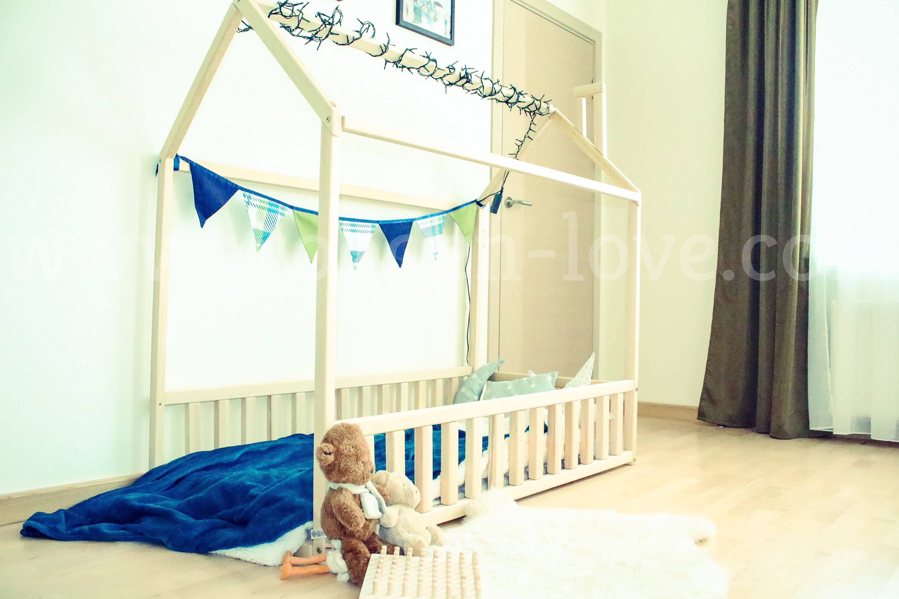 MONTESSORI Hausbett / Spielhaus MATS