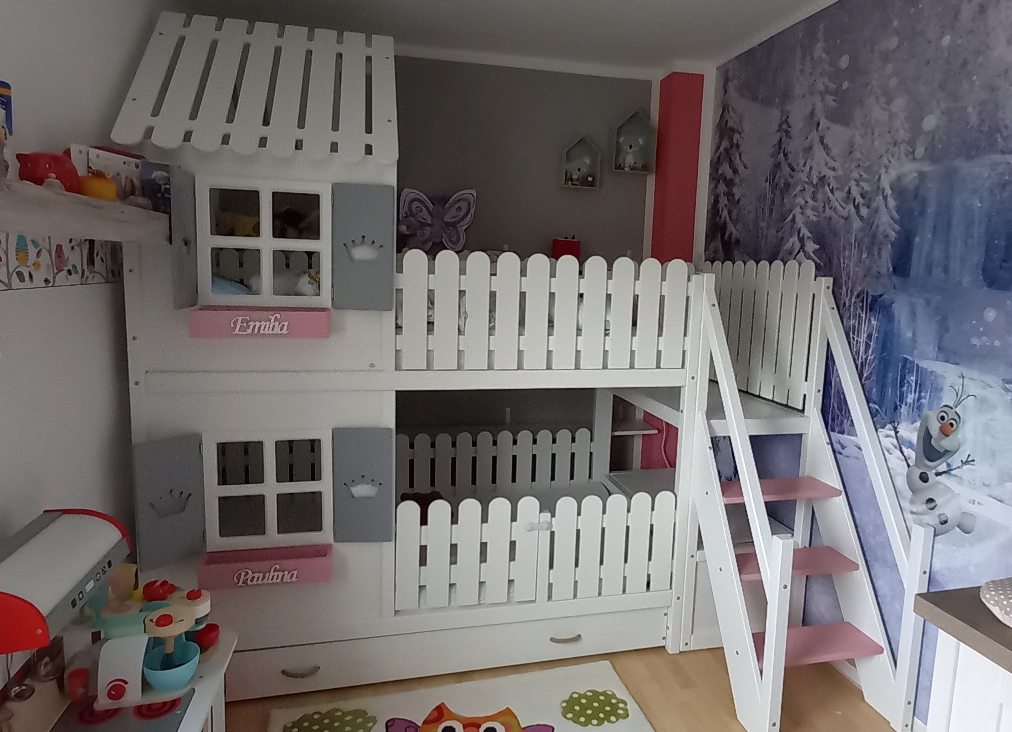 Maison Lit Cabane dans les arbres Lits superposés Cottage AYDA