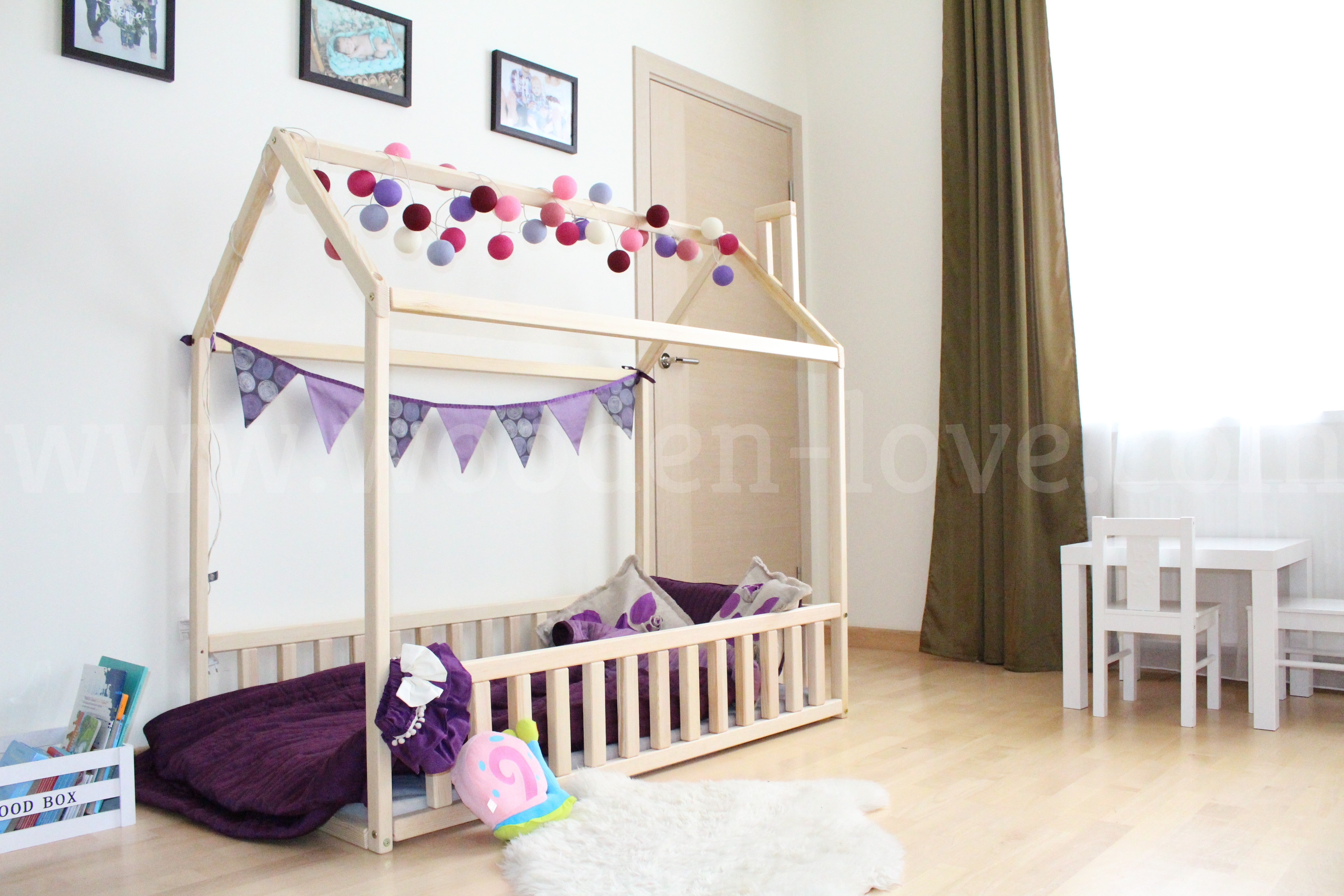 MONTESSORI Hausbett / Spielhaus MATS