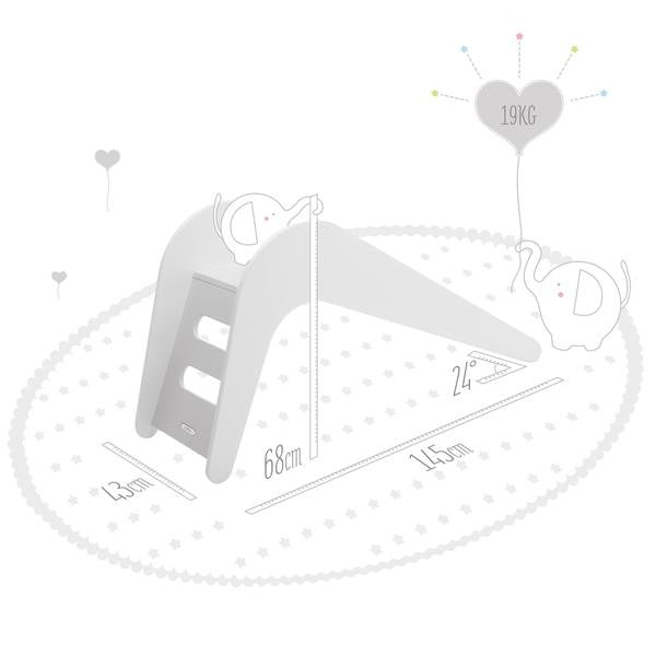 Jupiduu Kinderrutsche White Elephant