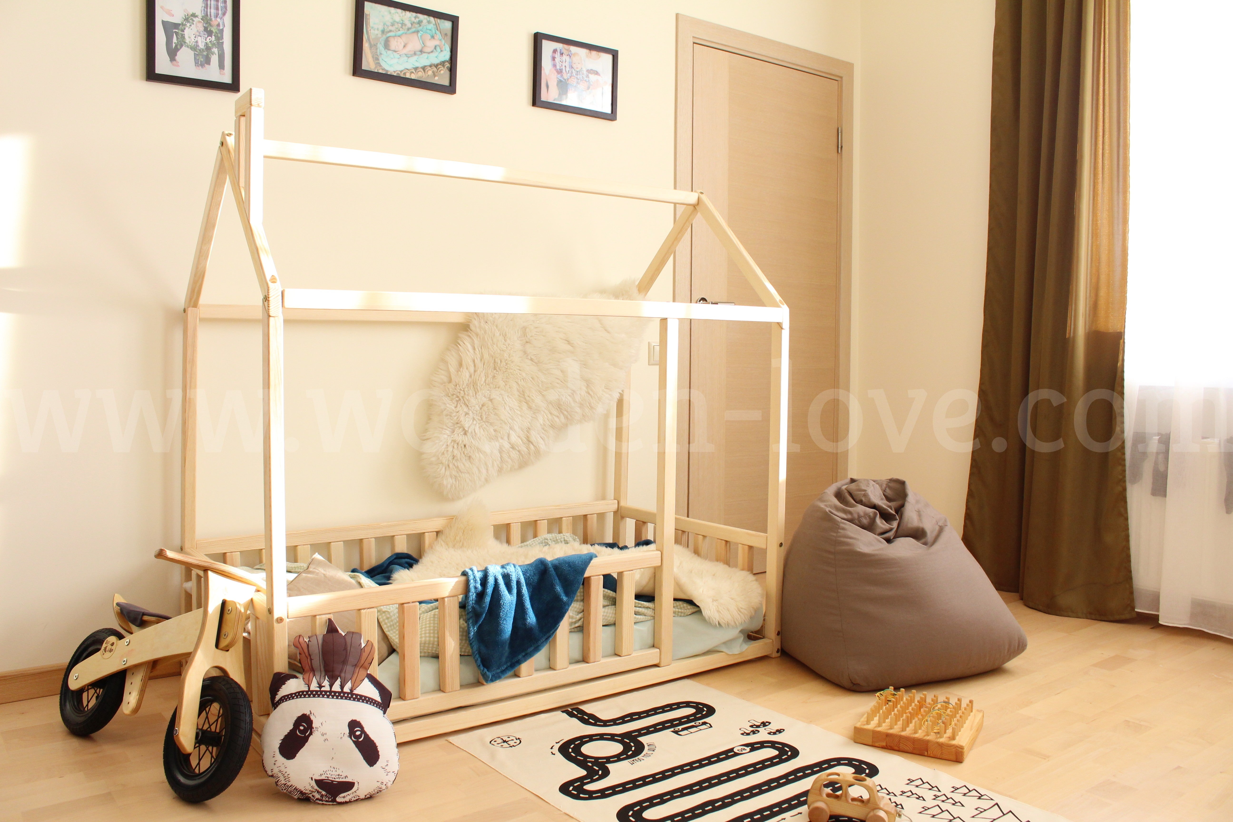 MONTESSORI Hausbett / Spielhaus MATS