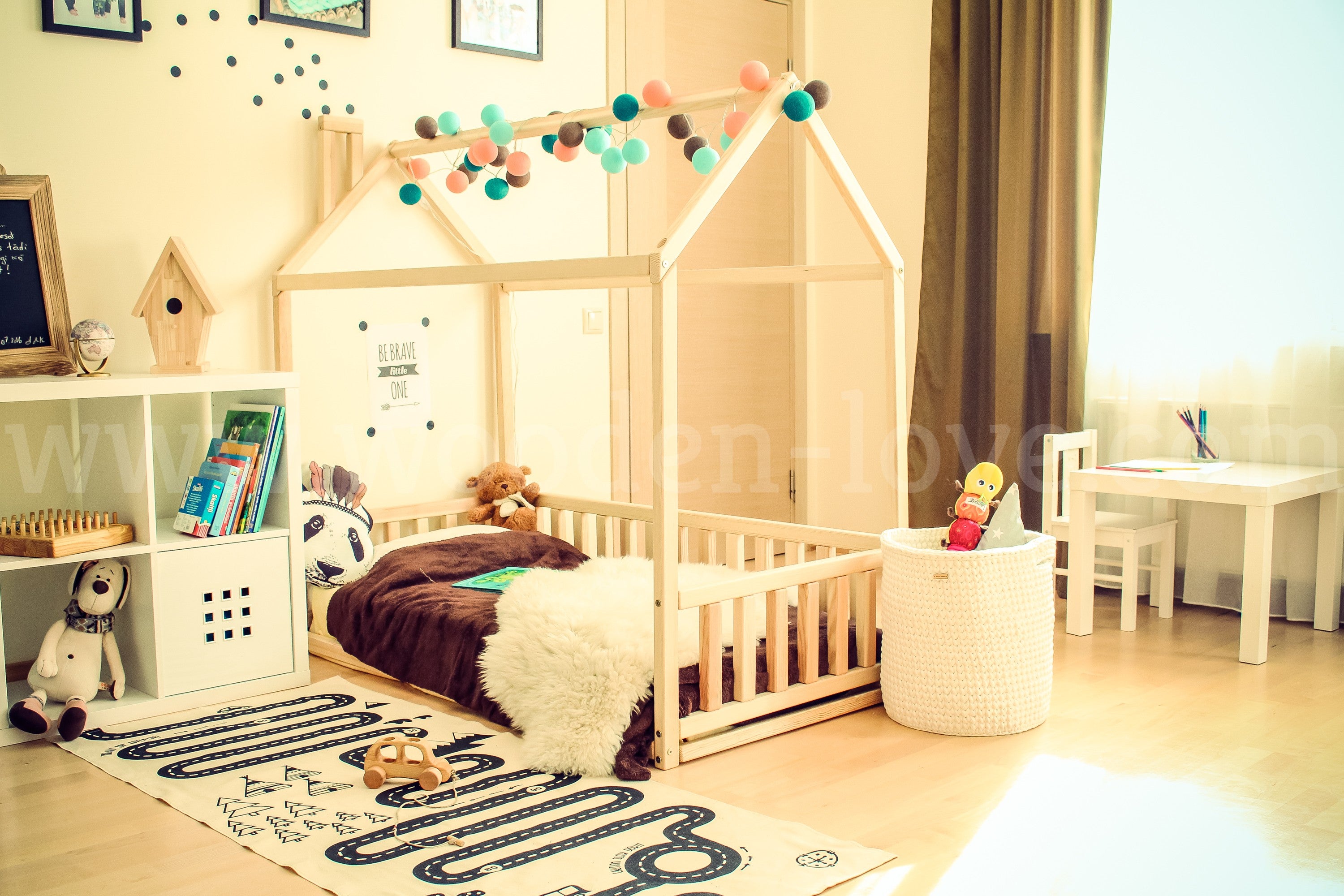 MONTESSORI Hausbett / Spielhaus MATS