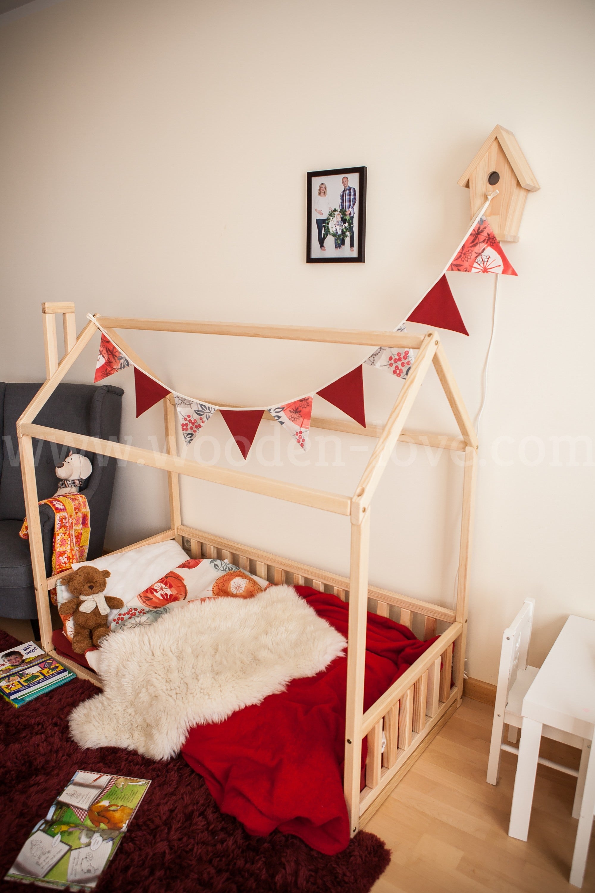 MONTESSORI Hausbett / Spielhaus MATS