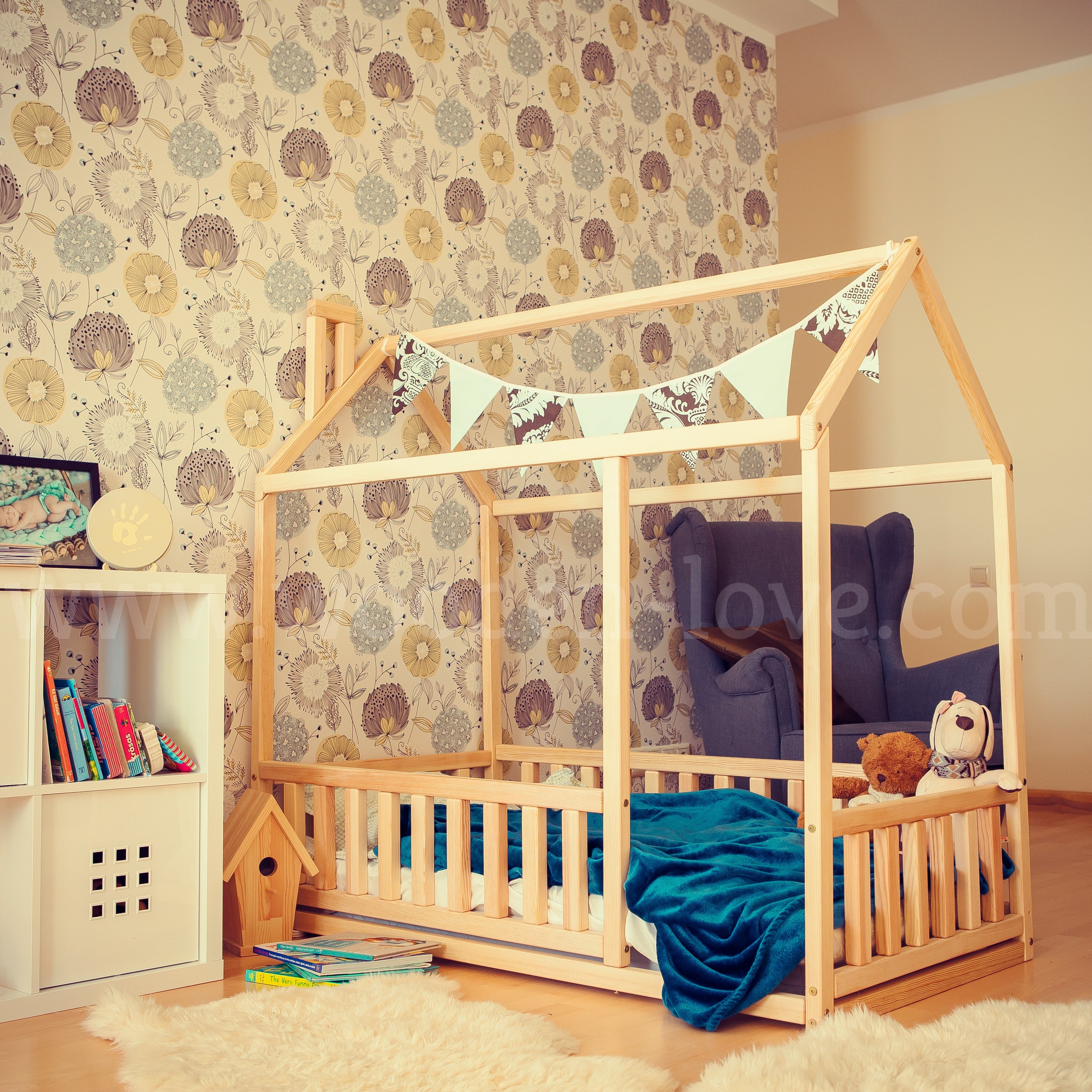 MONTESSORI Hausbett / Spielhaus MATS
