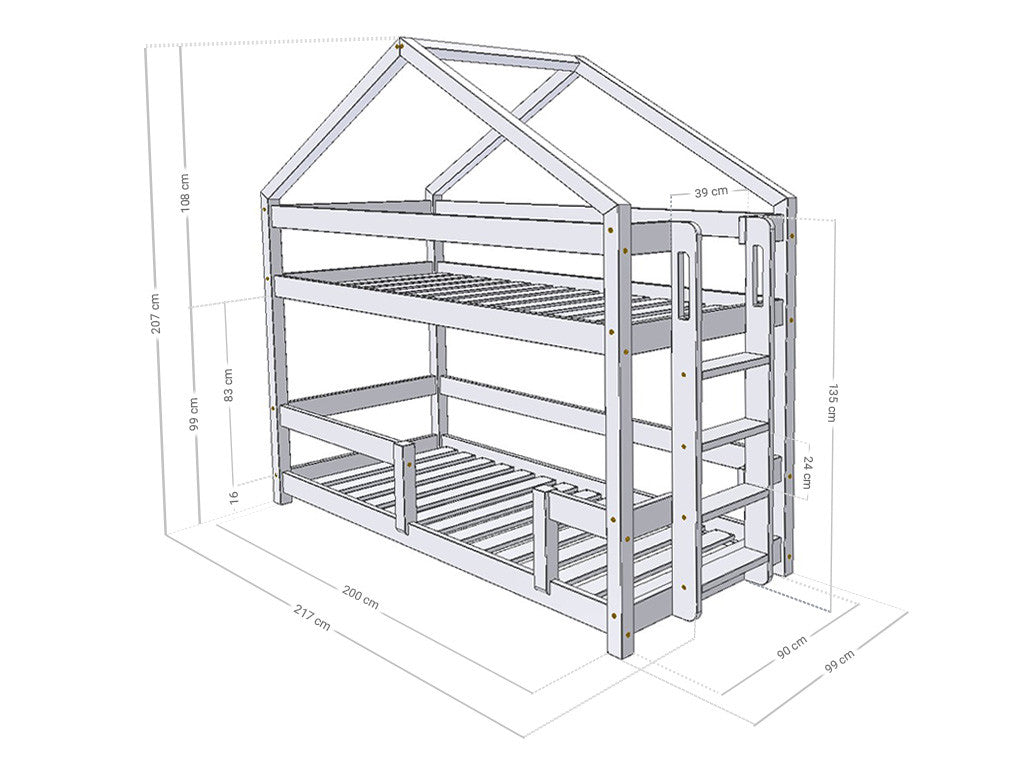 Bunk bed House bed KILI