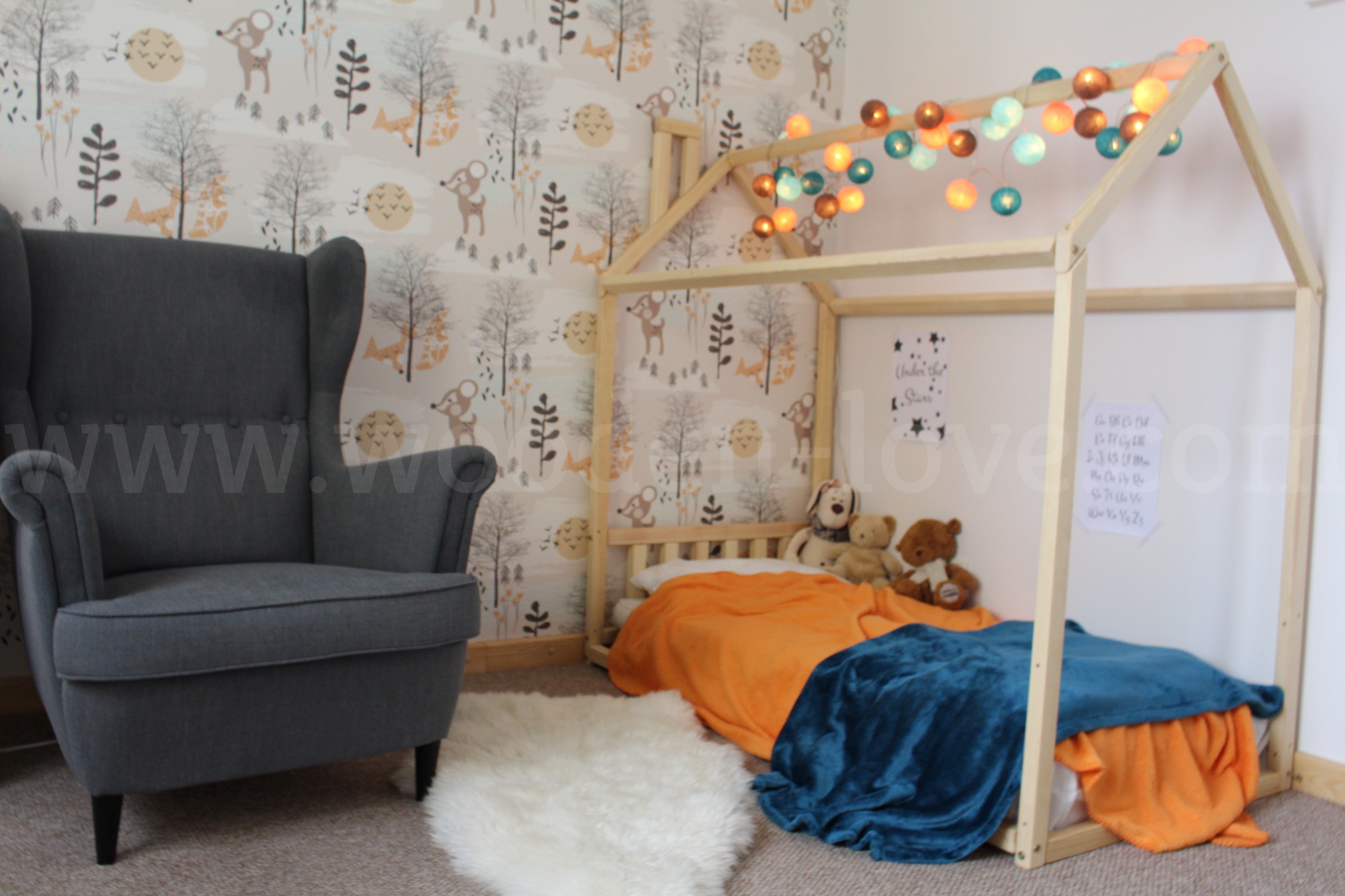 MONTESSORI Hausbett / Spielhaus MATS