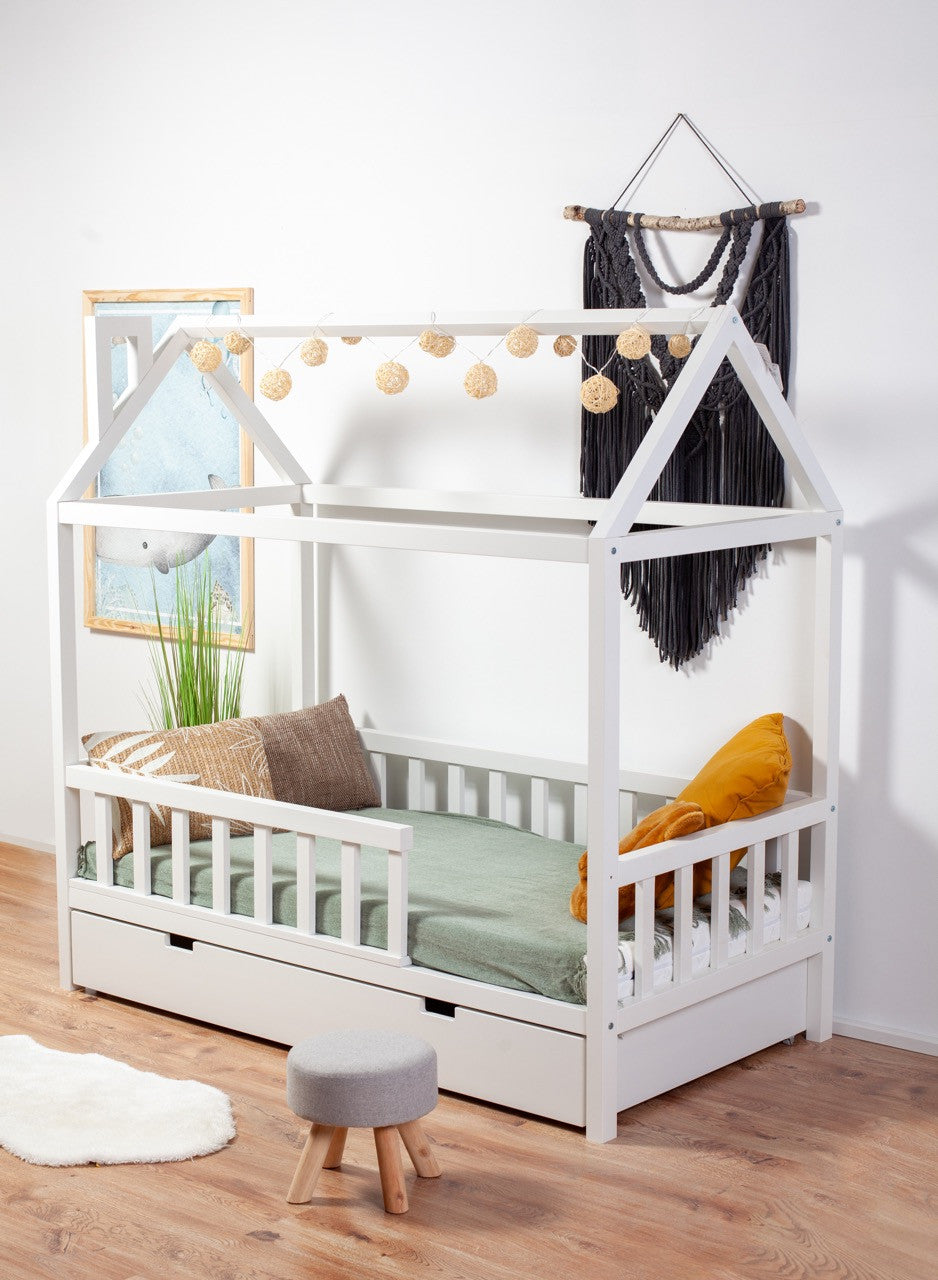 Lit bébé Adventure PLUS (version avec tiroir pour matelas supplémentaire)