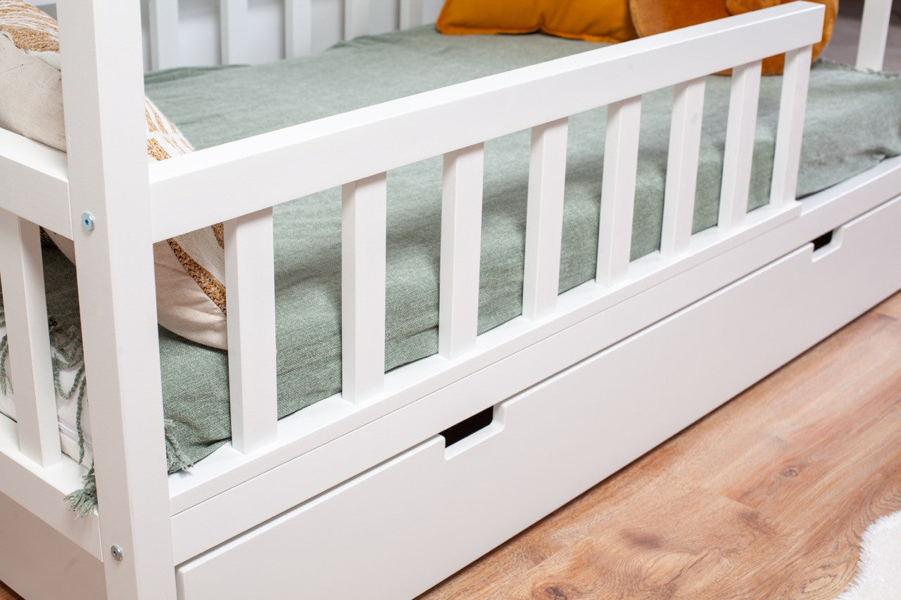 Lit bébé Adventure PLUS (version avec tiroir pour matelas supplémentaire)