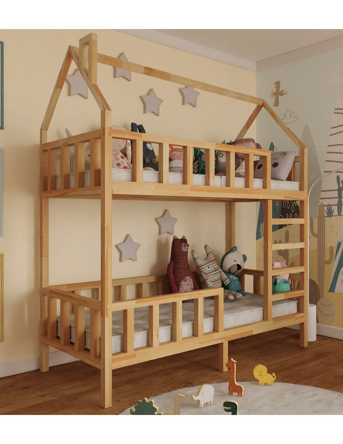 Hussäng Våningssäng / lekhus ARTHUR