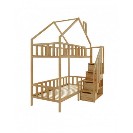 Starlight Etagenbett mit Treppe - Vordereingang