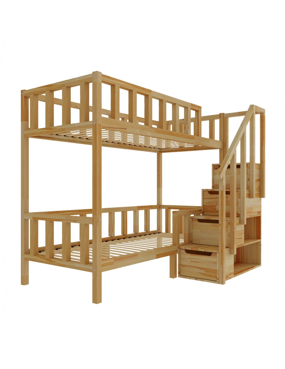 Filip bunk bed with steps - front entrance