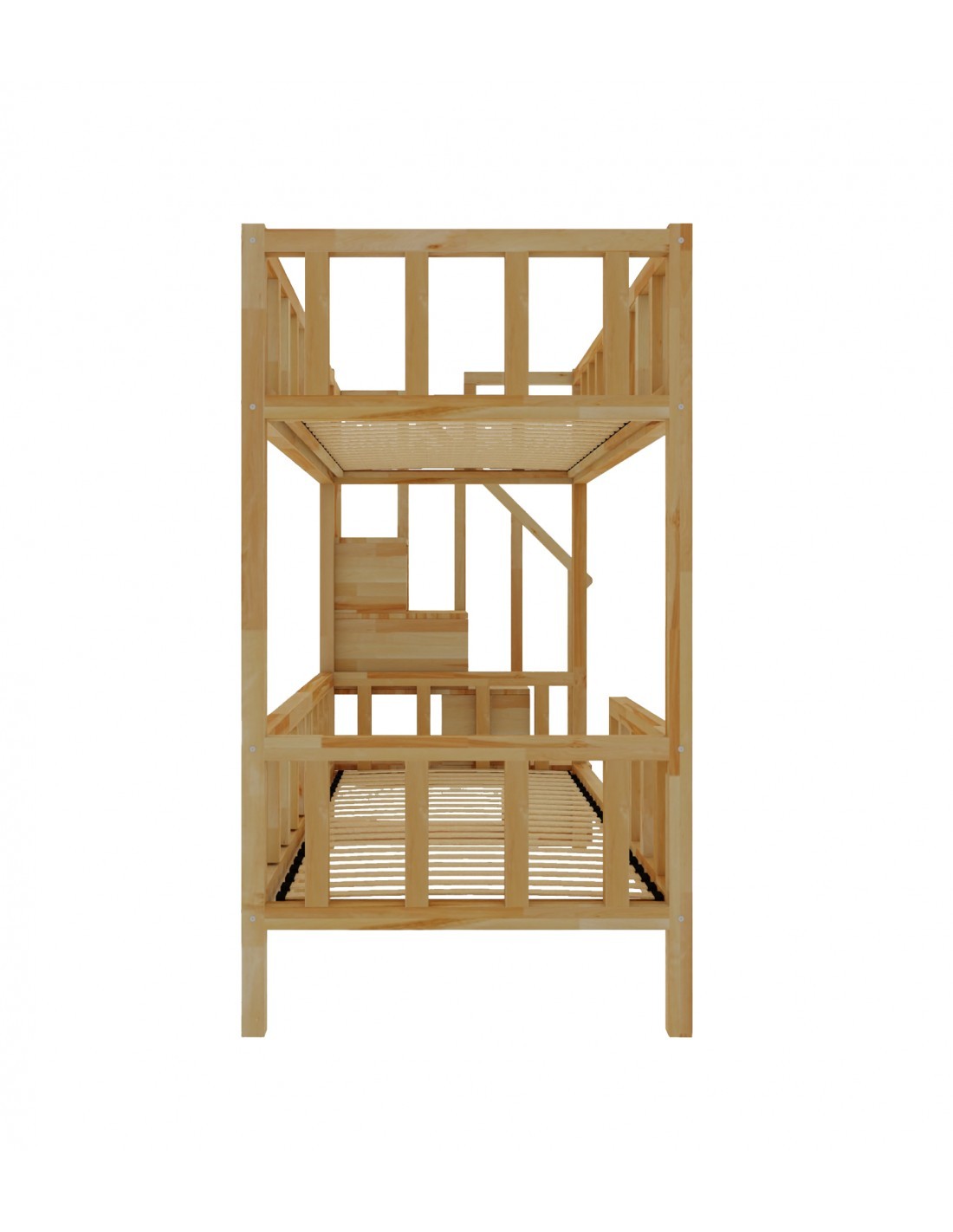 Filip bunk bed with steps - side entrance