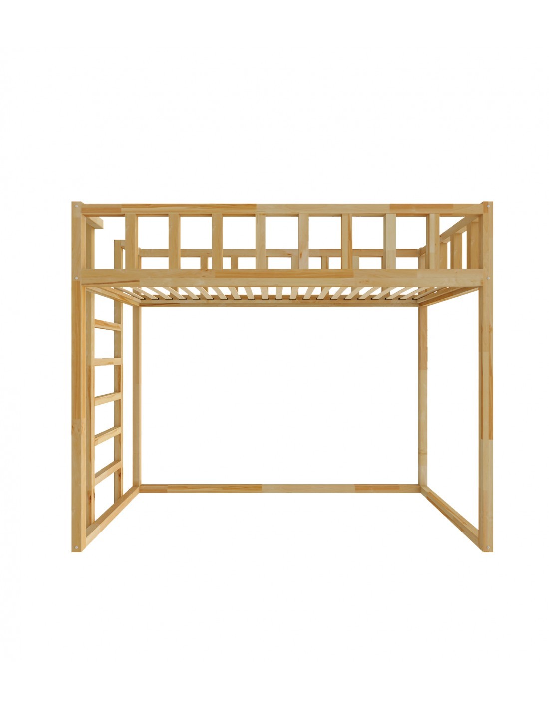 Filip loft bed - side entrance 150 cm under the bed