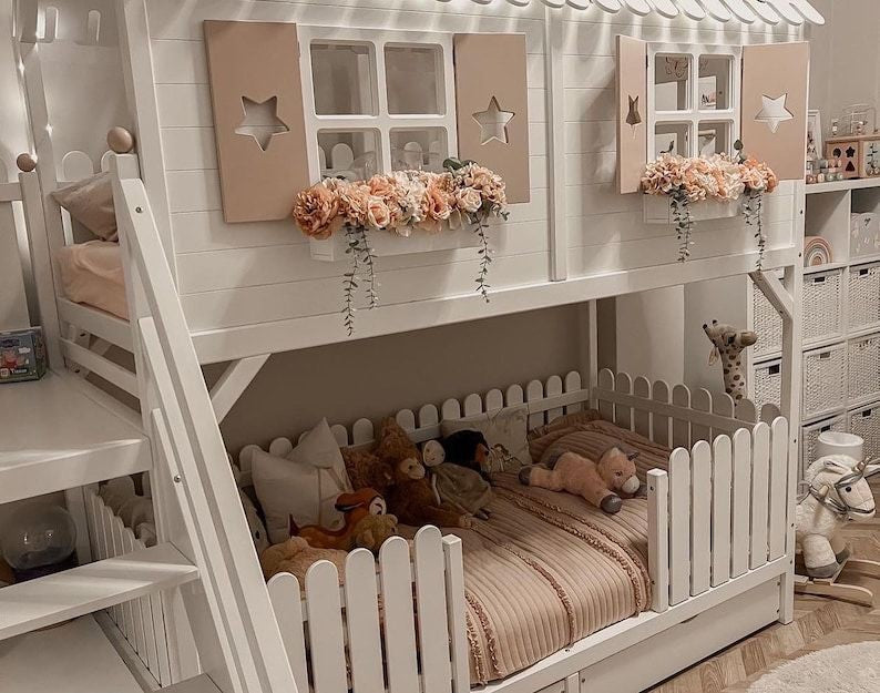 Lit cabane dans les arbres Lit superposé ALVA